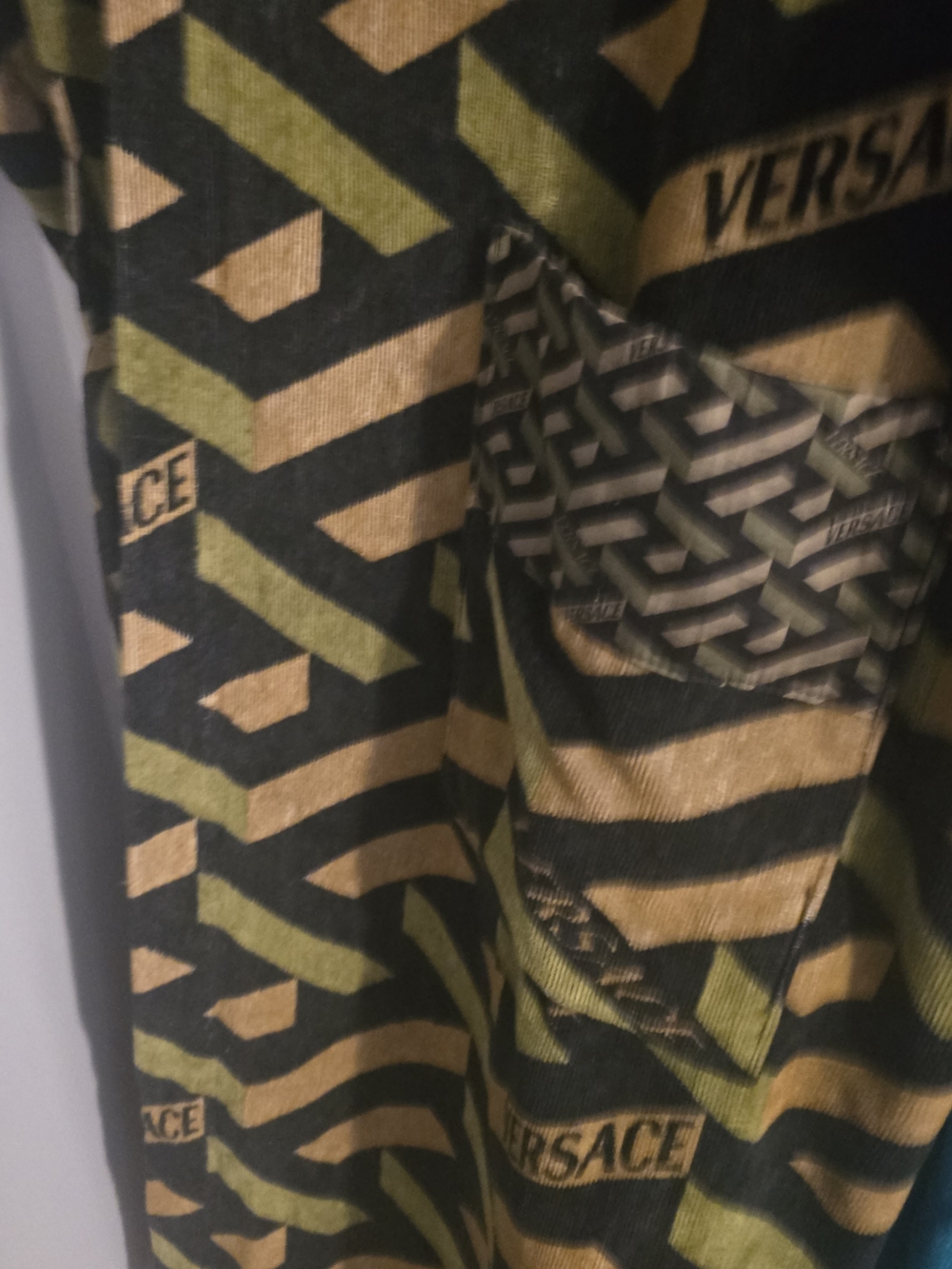 Versace Greca Cotton Robe - Excellent Condition - Picture 4 of 4